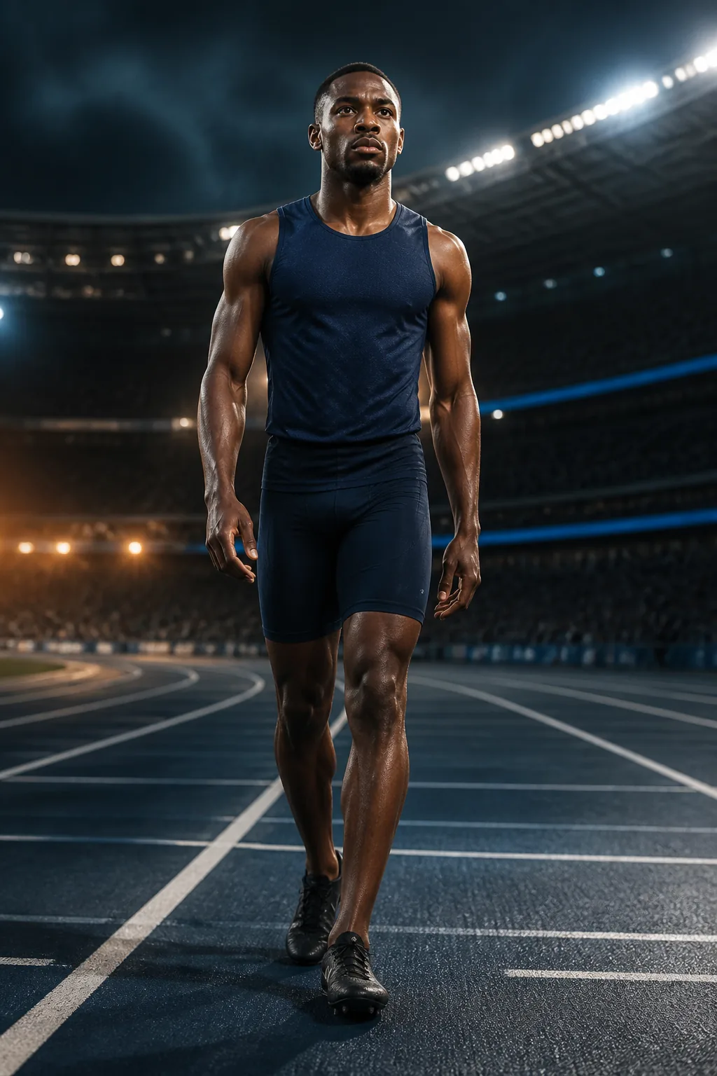 Sprinter beginning a new track campaign